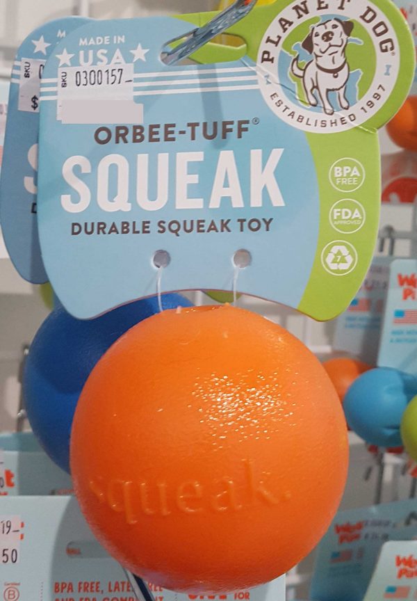 Orbee-Tuff Squeak (orange)